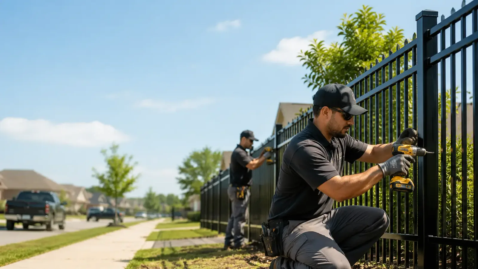 Metal Fence Installation in San Marcos, CA